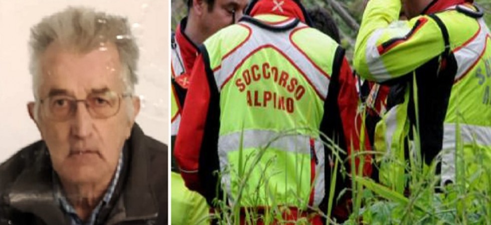 Ricerche in corso per l'83enne Renzo in Val di Zoldo: “Chiunque possa averlo visto contatti i carabinieri”